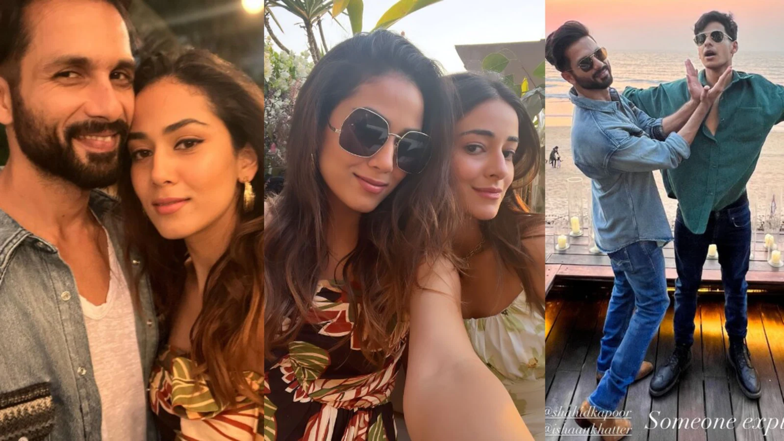 Inside Shahid Kapoor’s 41st birthday bash: Mira Rajput poses with Ishaan Khatter’s GF Ananya Panday. home gets decked up