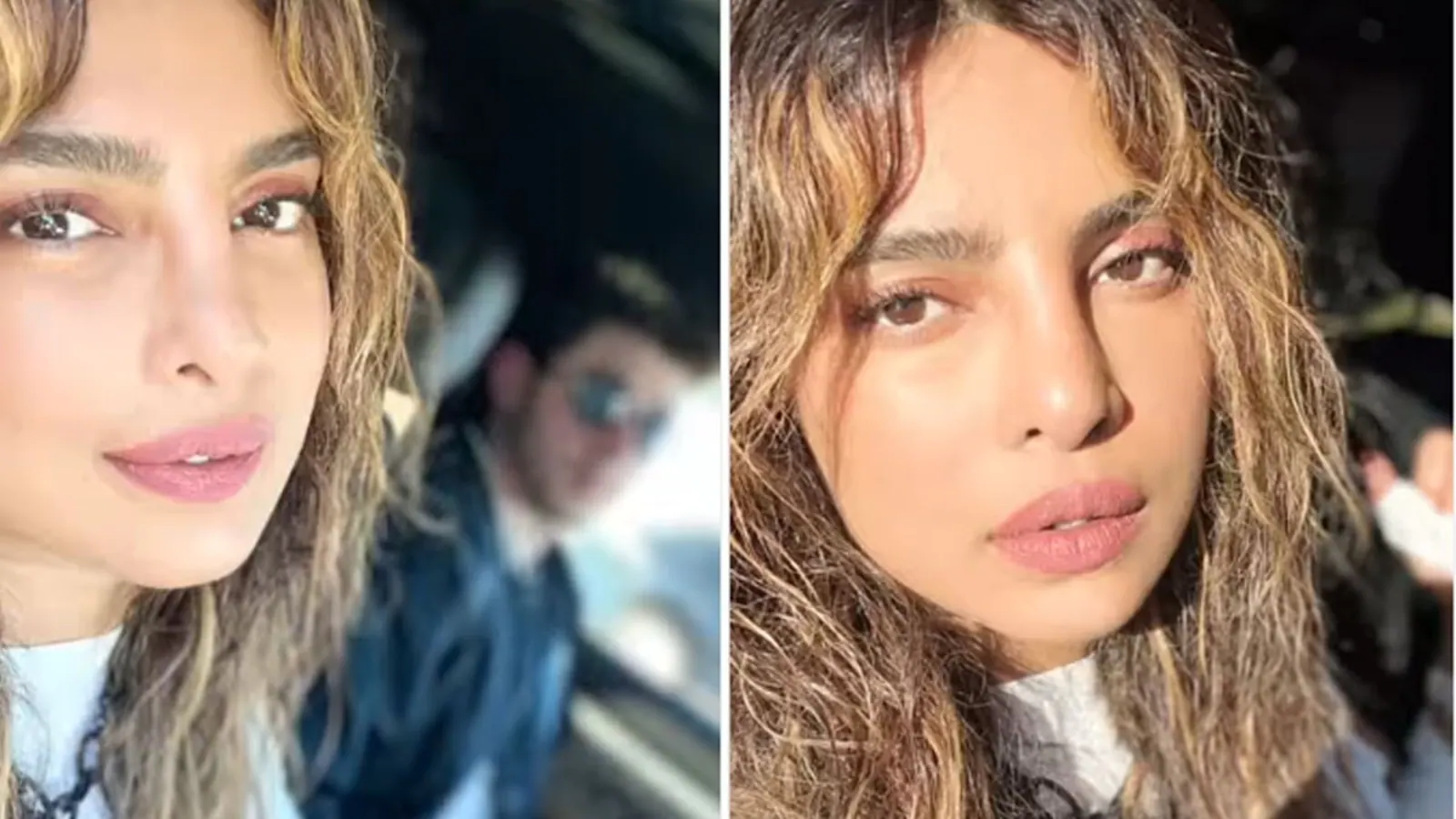 Priyanka Chopra shares glimpses of her Sunday outing with Nick Jonas, fan asks why he’s blurred in the photos