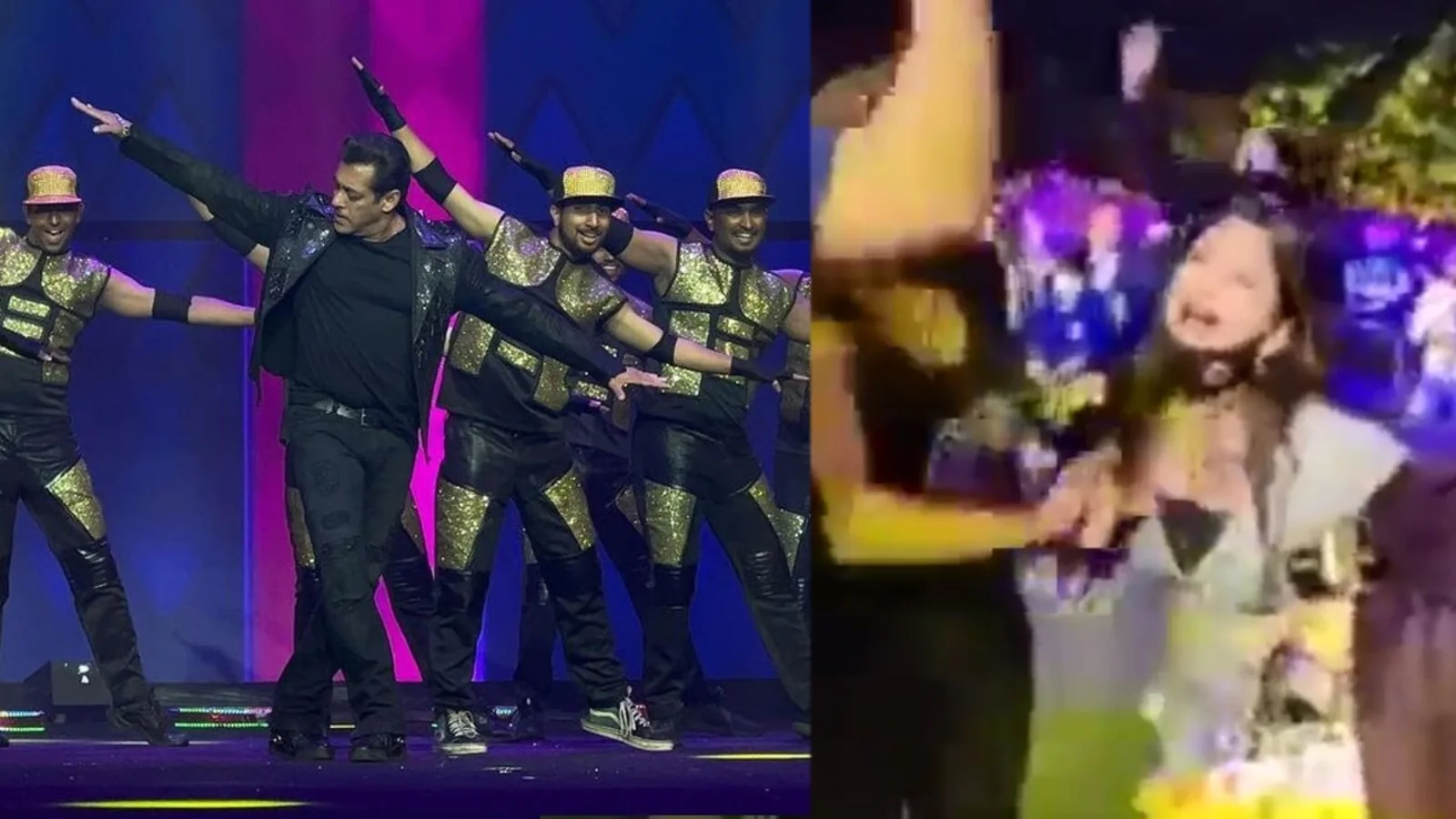 Salman Khan’s fan cries, screams for him at Da-Bangg show in Dubai, Maniesh Paul tries to calm her down. Watch