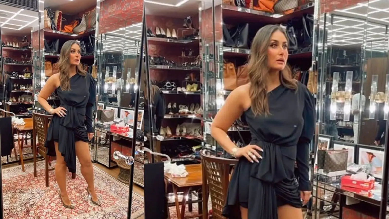 Step inside Kareena Kapoor’s walk-in closet, check out her shoe and bag collection. Watch