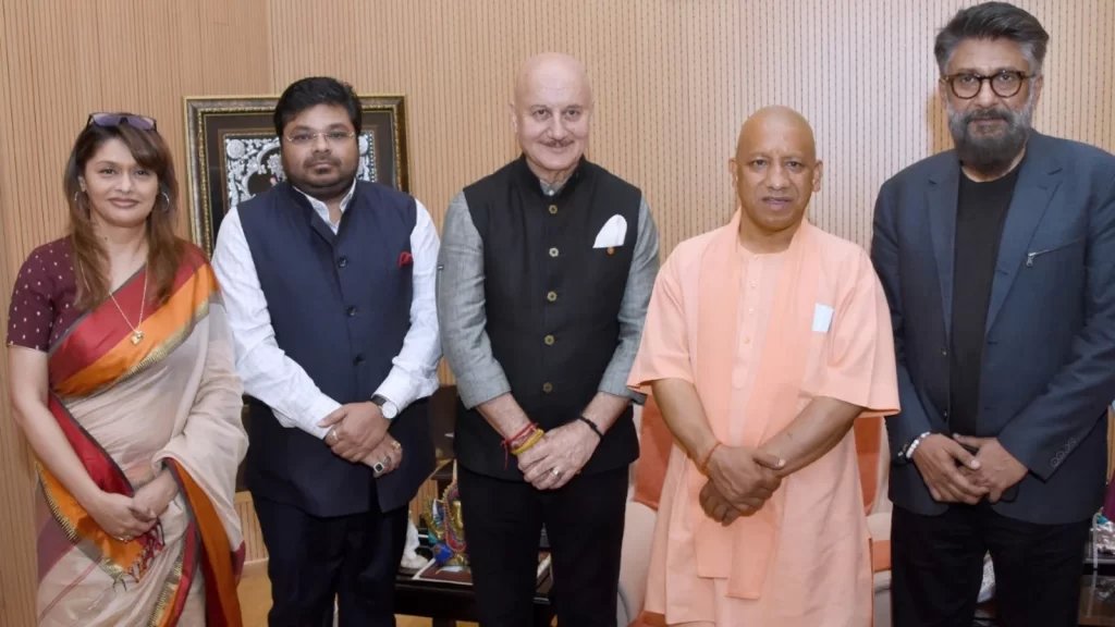 ‘The Kashmir Files’ maker Vivek Agnihotri, star Anupam Kher to be at Yogi's oath ceremony