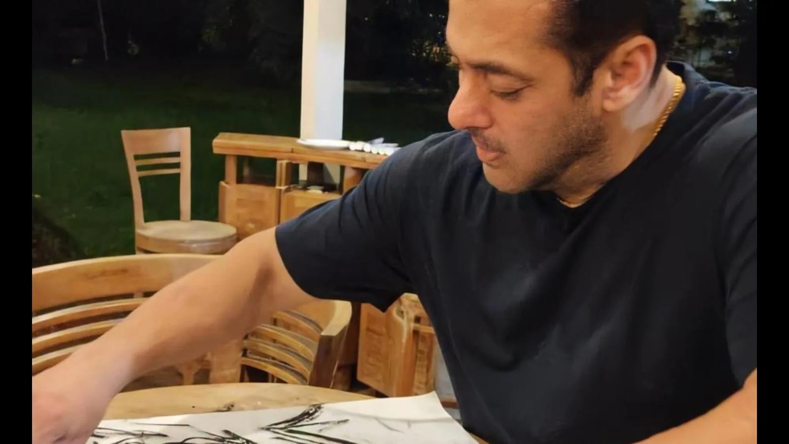 Salman Khan portrays hope on canvas: A tribute to motherhood