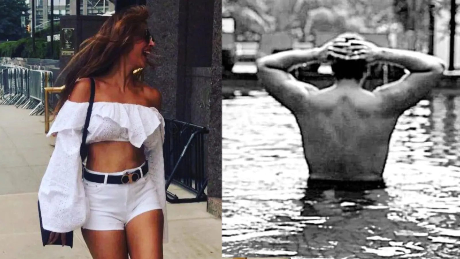 Arjun Kapoor goes shirtless in pool, has a cheeky message for Malaika Arora: ‘She can finally see my back’