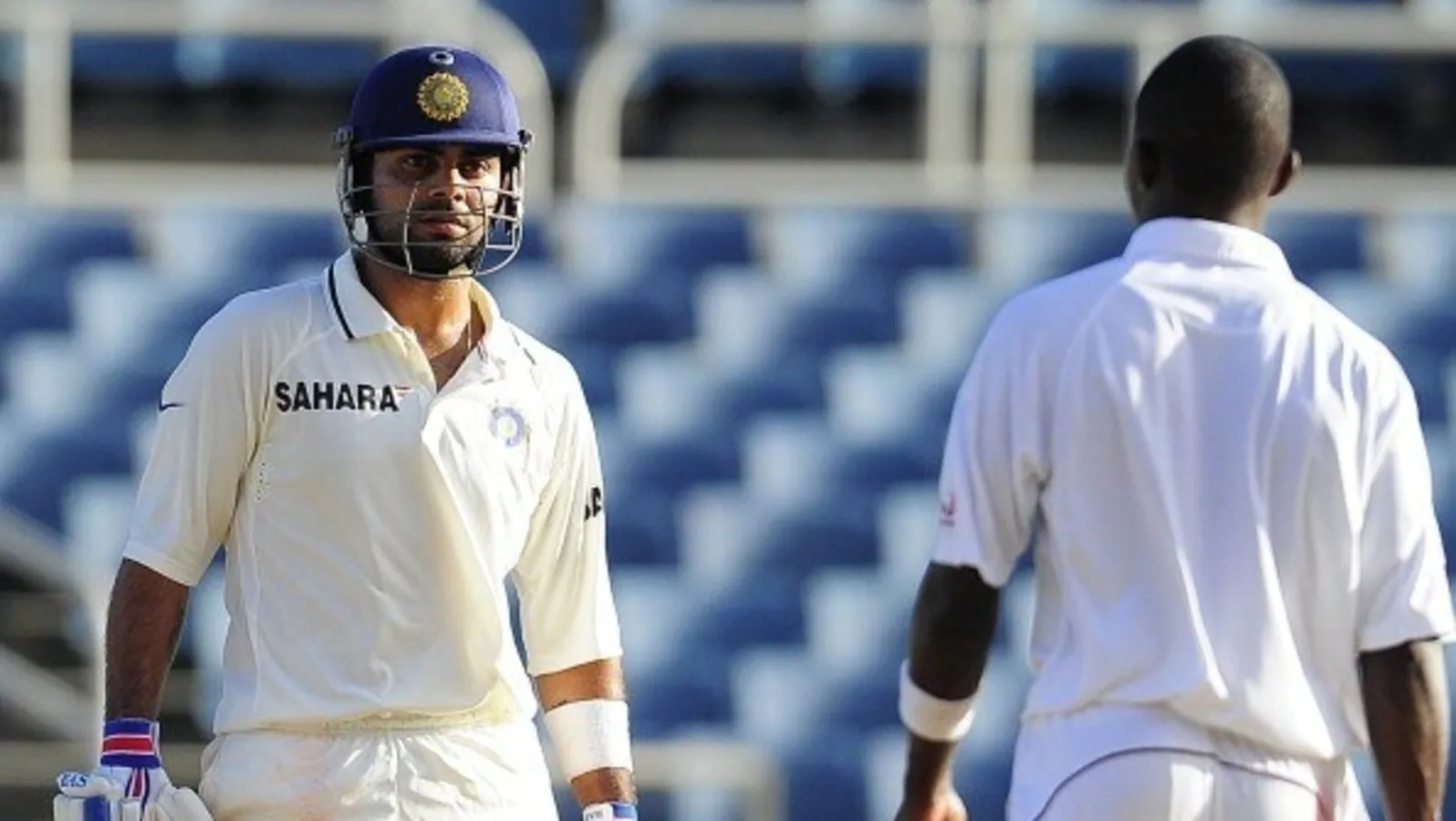 ‘Fidel Edwards stared at Virat and he was blowing kisses to him through the helmet’: Gavaskar recalls Kohli’s Test debut