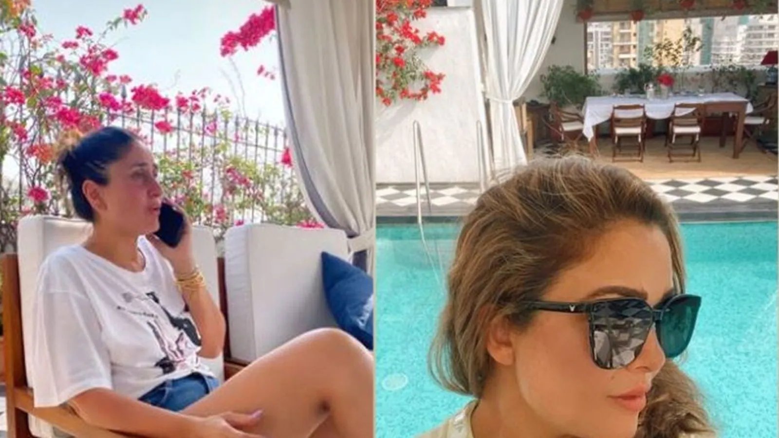 Here’s a glimpse of Kareena Kapoor-Saif Ali Khan’s poolside dining room, fan says ‘it’s homely’