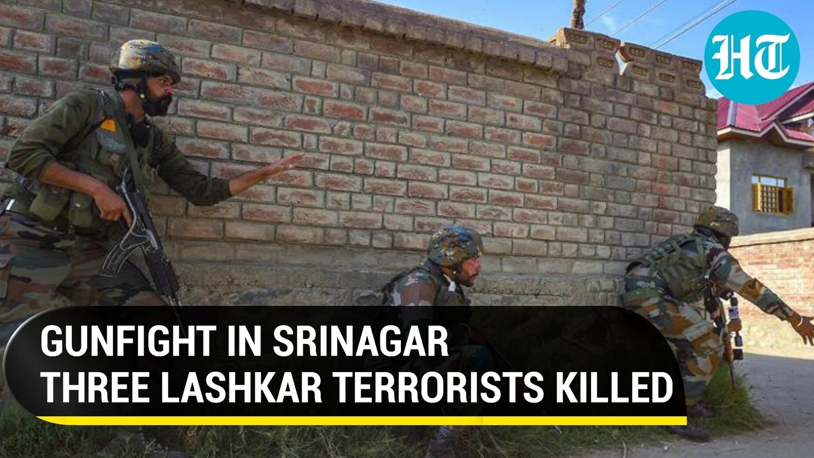 J&K: Three militants involved in killing of a Sarpanch shot dead in Srinagar