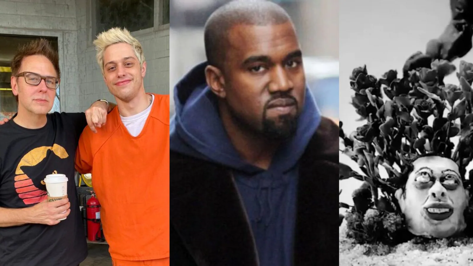 James Gunn defends Pete Davidson after Kanye West’s video shows him being ‘buried’, Kim Kardashian likes his sweet