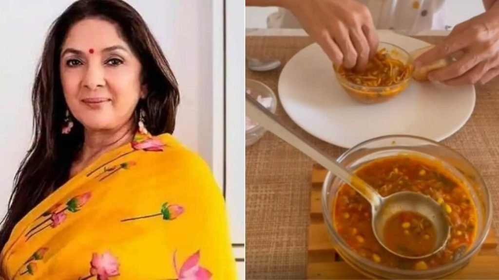 Neena Gupta shares how to make healthy misal in ‘quick’ way, fans say' you should have your own cooking show'. Watch