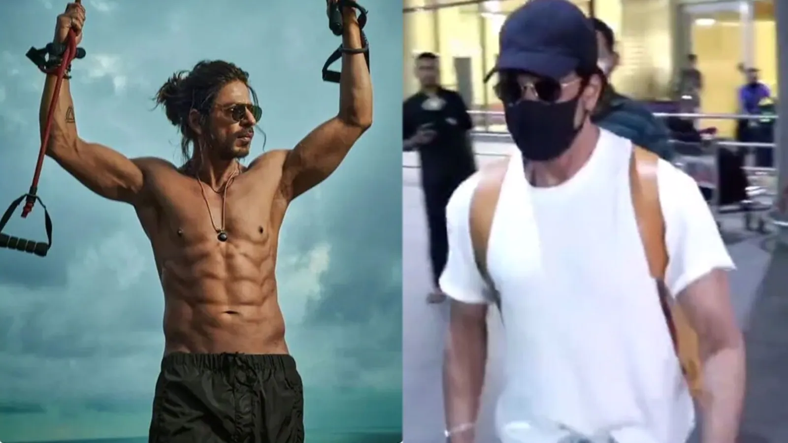 Shah Rukh Khan returns from Spain post Pathaan shoot, spotted at Mumbai airport