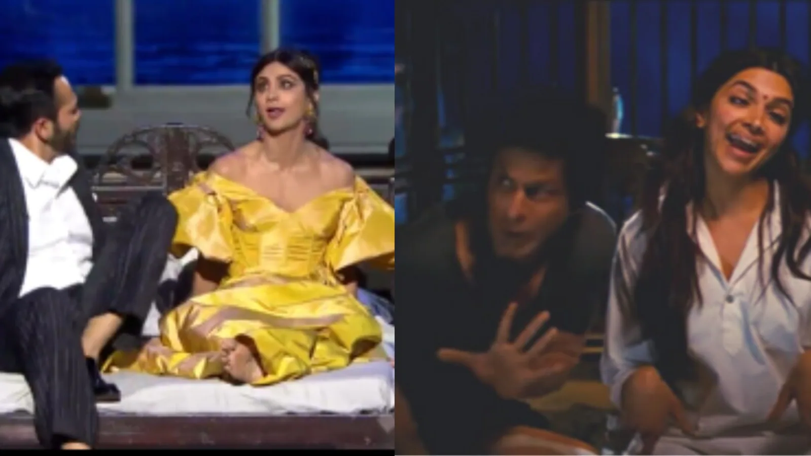 Shilpa Shetty, Rohit Shetty recreate Deepika Padukone, Shah Rukh Khan’s iconic ‘Tangaballi’ scene from Chennai Express