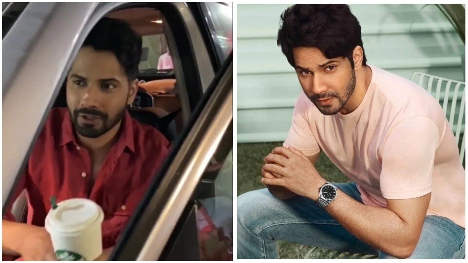 Varun Dhawan offers coffee to paparazzo in sweet video; fans love his ‘down to earth attitude’. Watch
