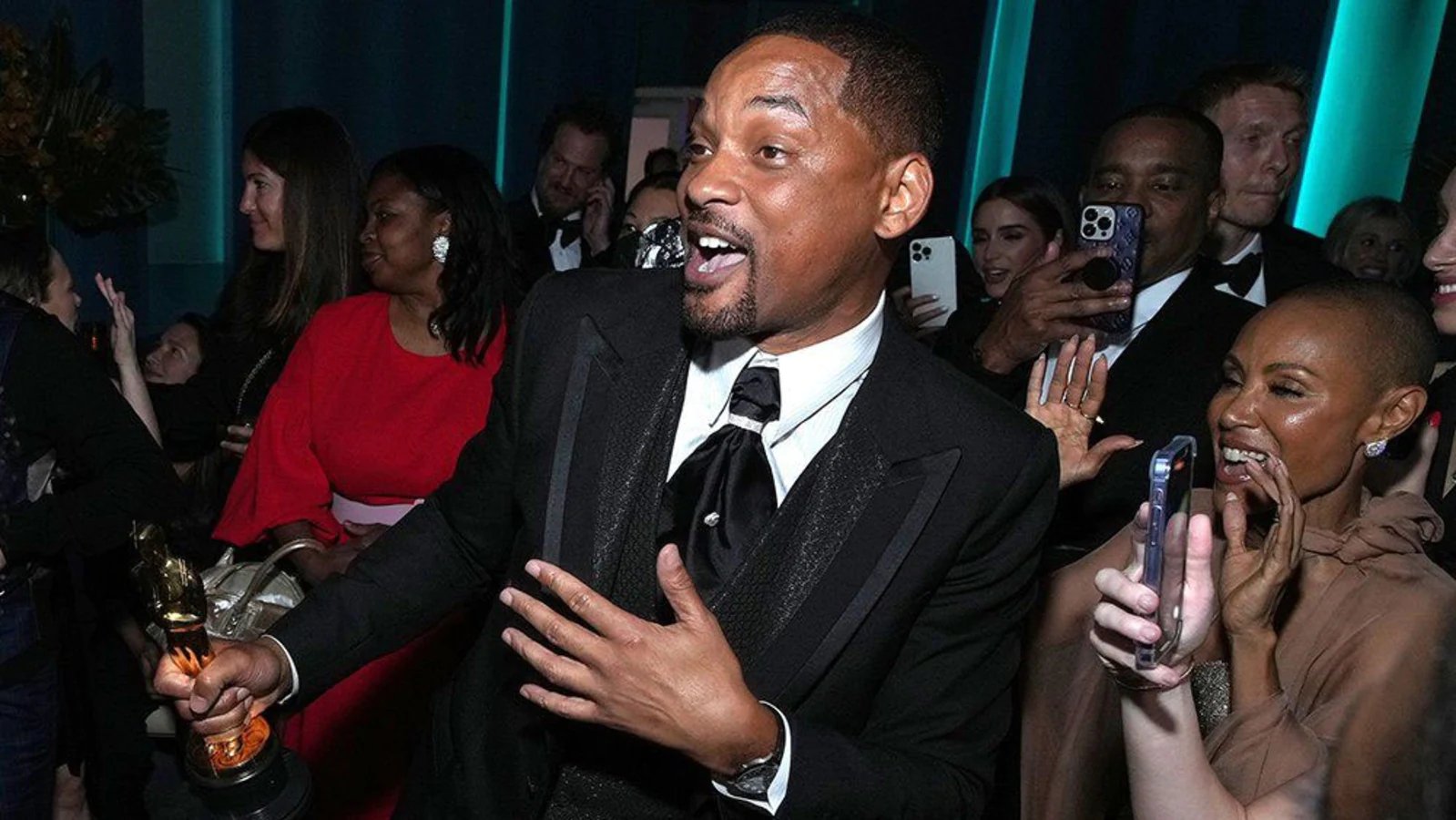Will Smith, Jada Pinkett Smith had a blast at Oscars afterparty just hours after he slapped Chris Rock. Watch