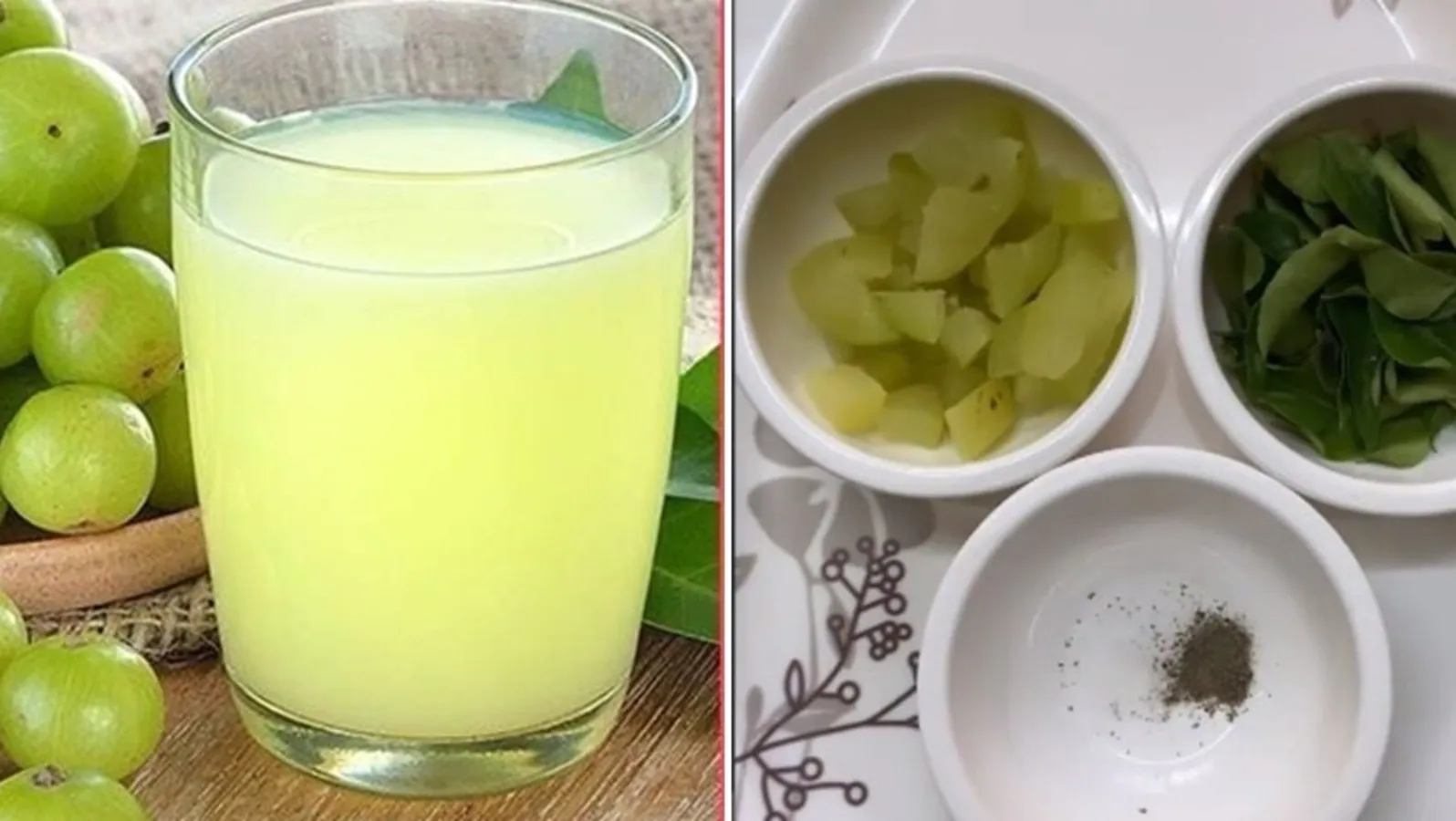 Prevent excessive hair fall with this amla curry leaves shot; recipe inside