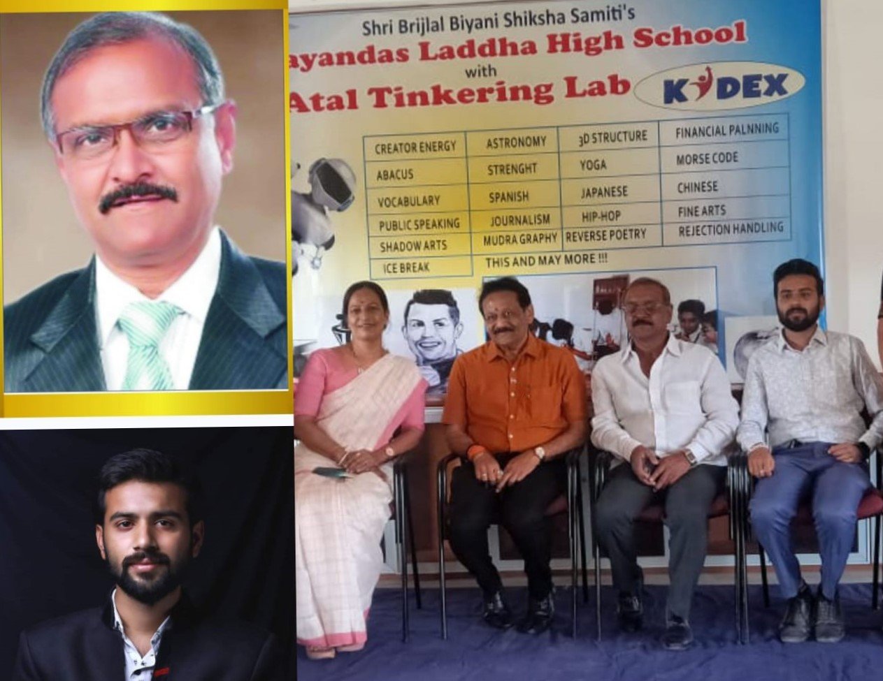 Brijlal biyani Shiksha Samitee’s President Adv. Ashok Rathi and Young Scientist Dr. Rishabhkumar Bhutada taking many initiatives for growing new education policy.