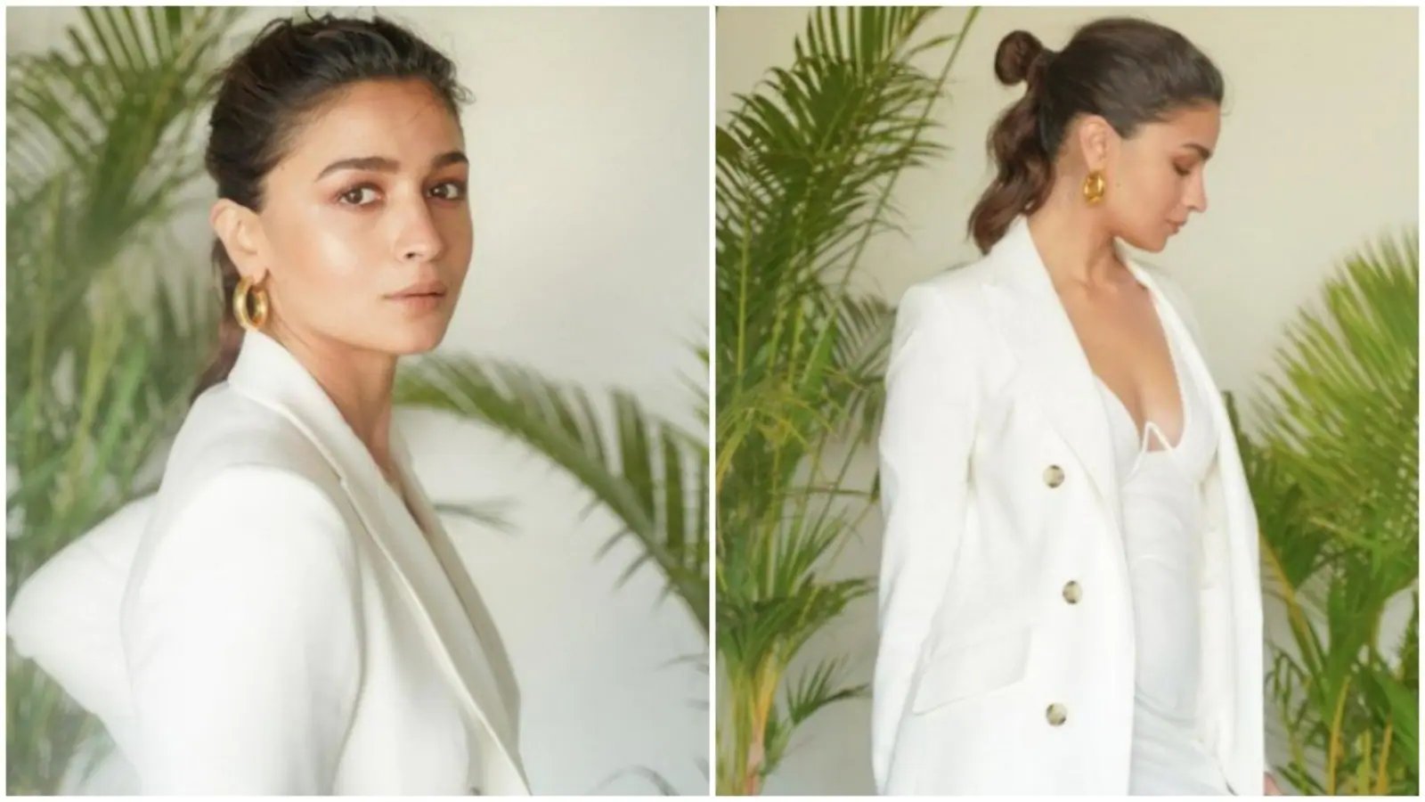 Alia Bhatt’s white fashion saga continues. This time, it’s a stunning co-ord set