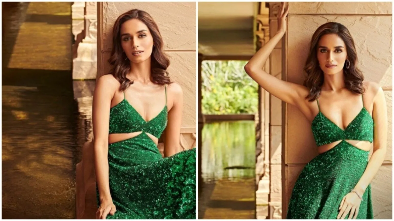 Manushi Chhillar’s green sequined dress is for summer parties