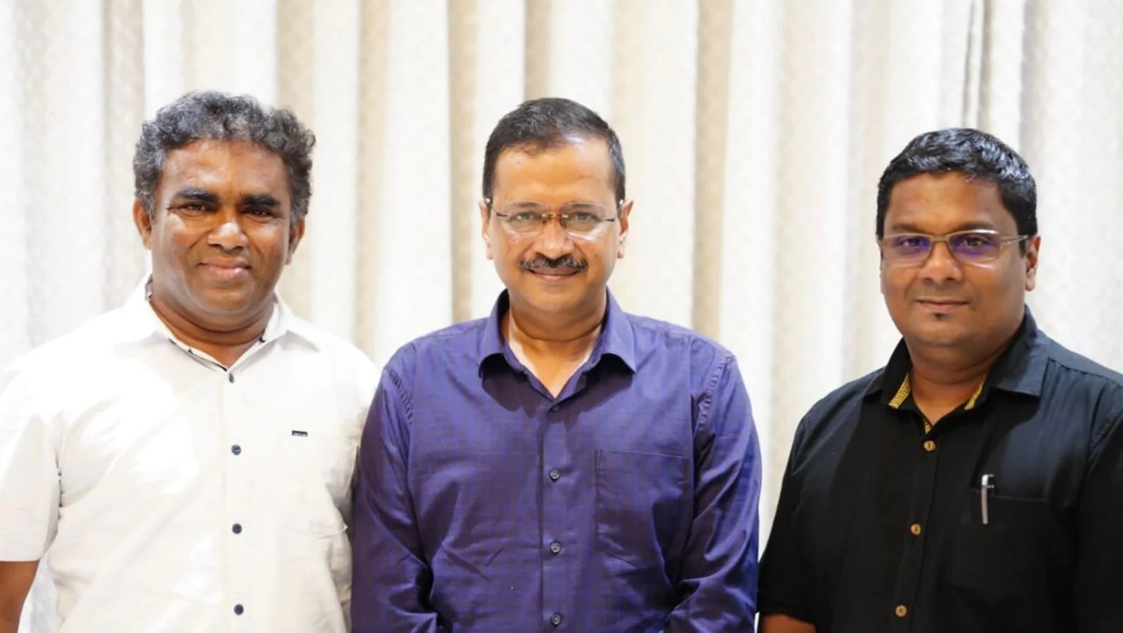 ‘They’ll work hard to fulfill all expectations’: Kejriwal meets AAP’s Goa MLAs