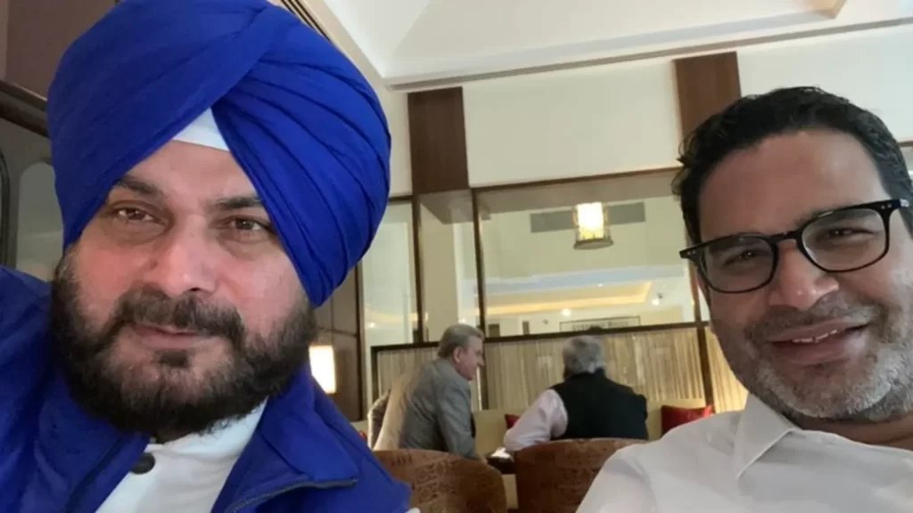 ‘With my old friend PK…’: Navjot Singh Sidhu shares photo with Prashant Kishor