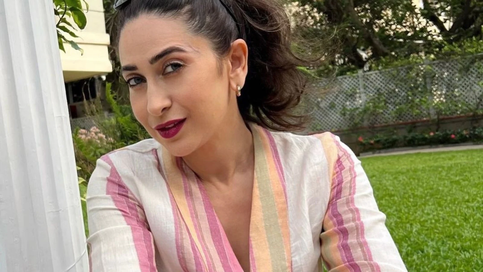 Karisma Kapoor rekindles our crush with sultry summer vibes in ₹16k tunic set