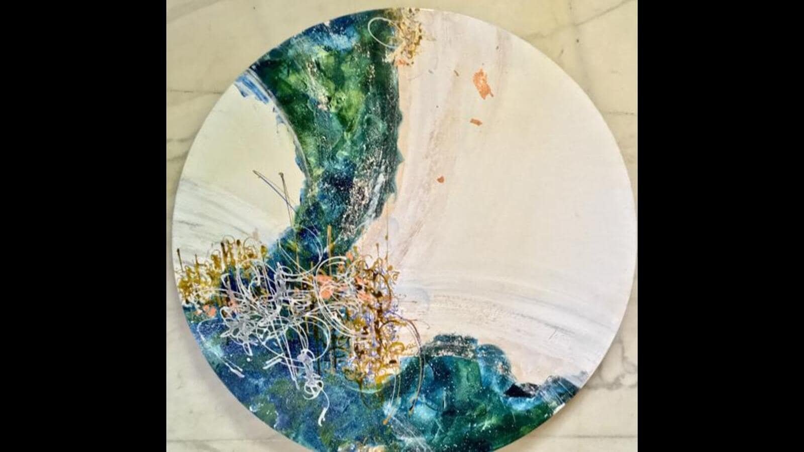 Mumbai art exhibition displays artworks that are inspired by Rumi’s poetry