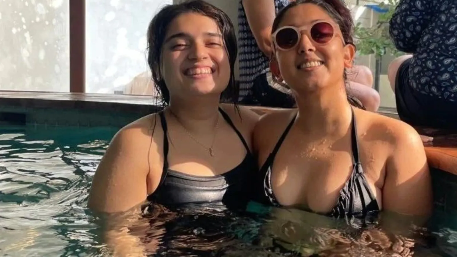 Aamir Khan’s daughter Ira Khan enjoys Sunday pool party with friends, says ‘we can be swim-wear models’. See pics