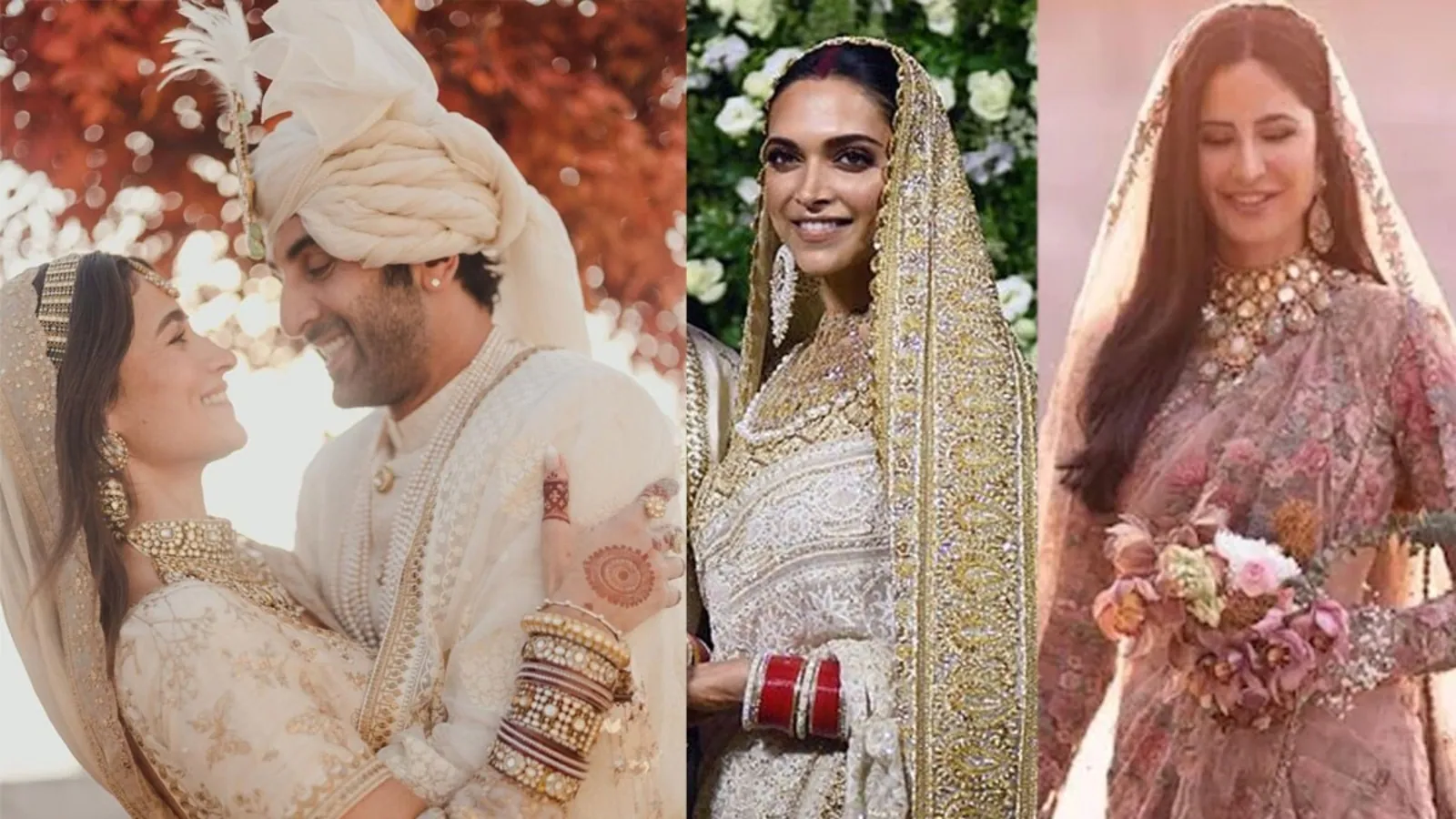 As Ranbir Kapoor ties the knot with Alia Bhatt, Deepika Padukone and Katrina Kaif wish them ‘all the love and happiness’