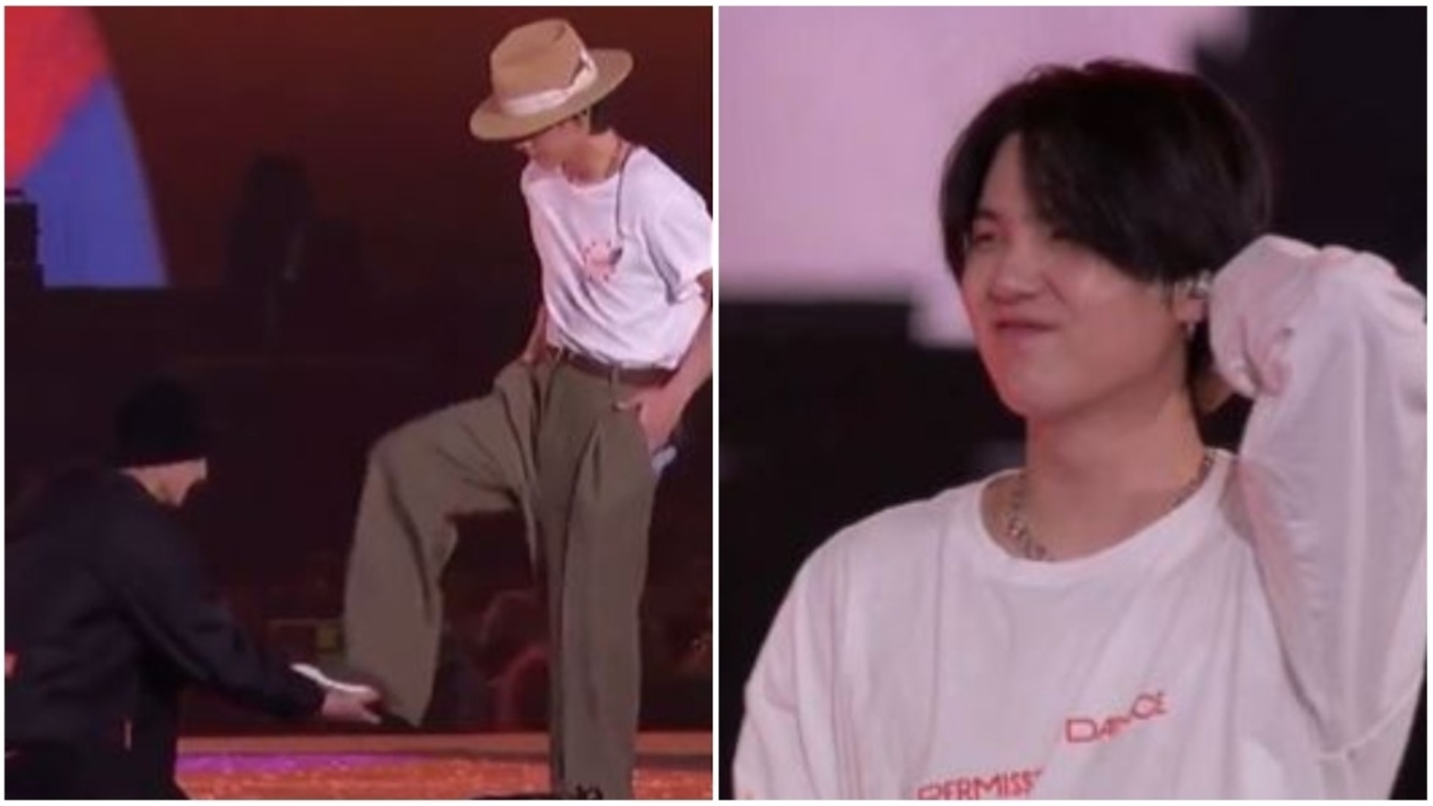 BTS PTD on Stage Las Vegas day 4: Jungkook and V share Cinderalla moment; Suga reacts to fans’ ‘Yoongi marry me’ posters