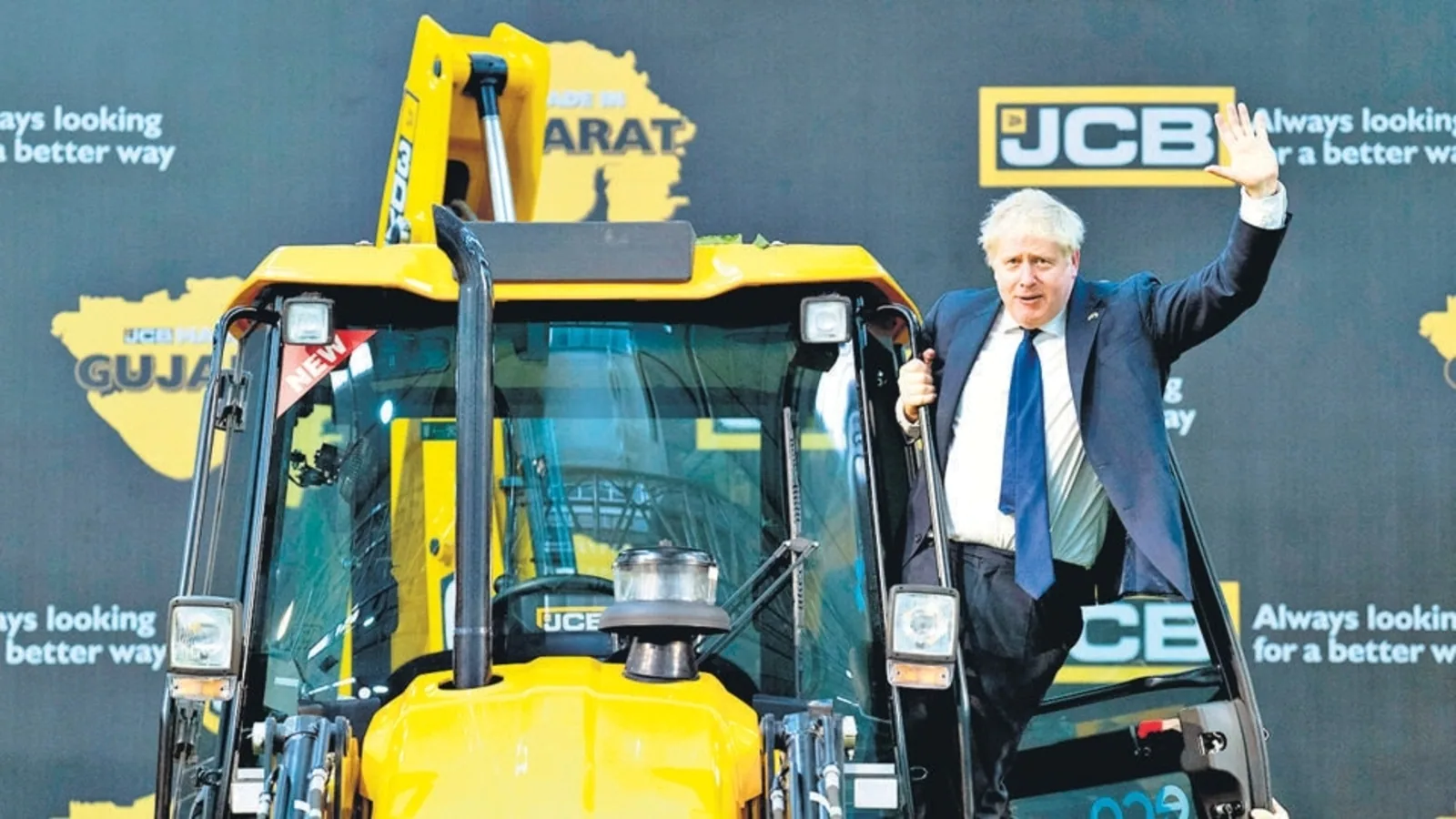 Boris Johnson sparks outrage with bulldozer photoshoot amid row over demolitions