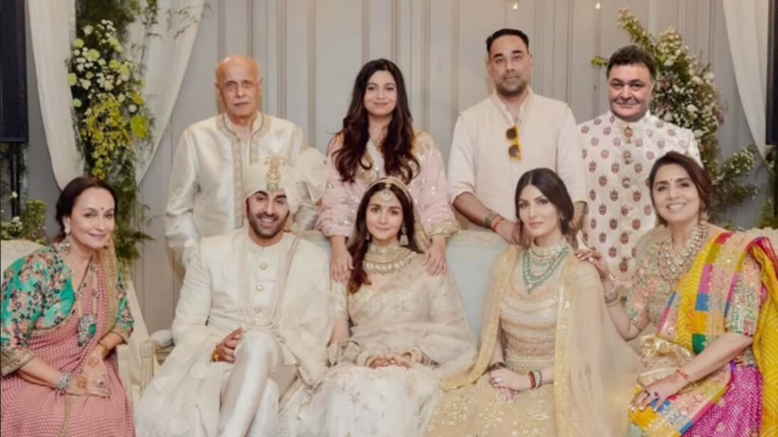 Fan adds Rishi Kapoor to family photo from Ranbir Kapoor and Alia Bhatt’s wedding, Neetu Kapoor and Riddhima Sahni react