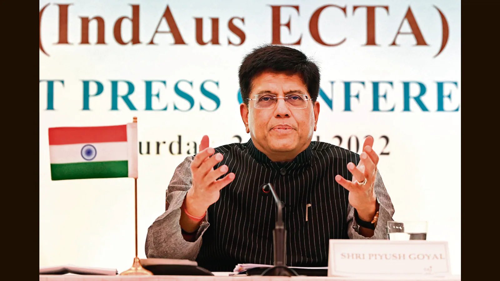 Growing trust in India is helping in key deals: Piyush Goyal