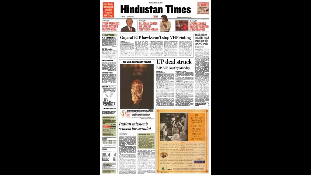 HT This Day: April 26, 2002 -- UP deal struck
