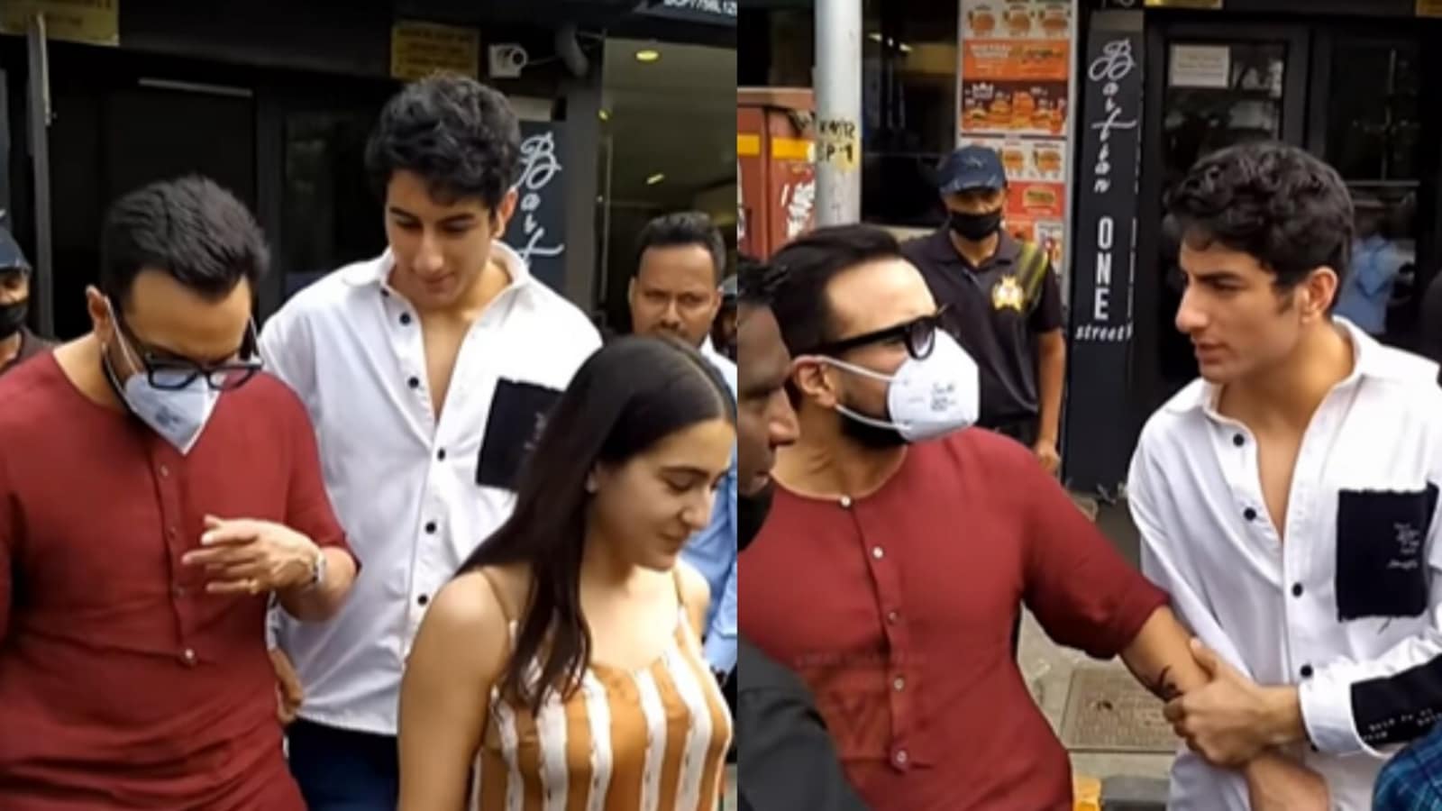 Ibrahim Ali Khan holds Saif Ali Khan’s hand after family lunch with Sara Ali Khan, fans say: He’s like ‘dad don’t go’