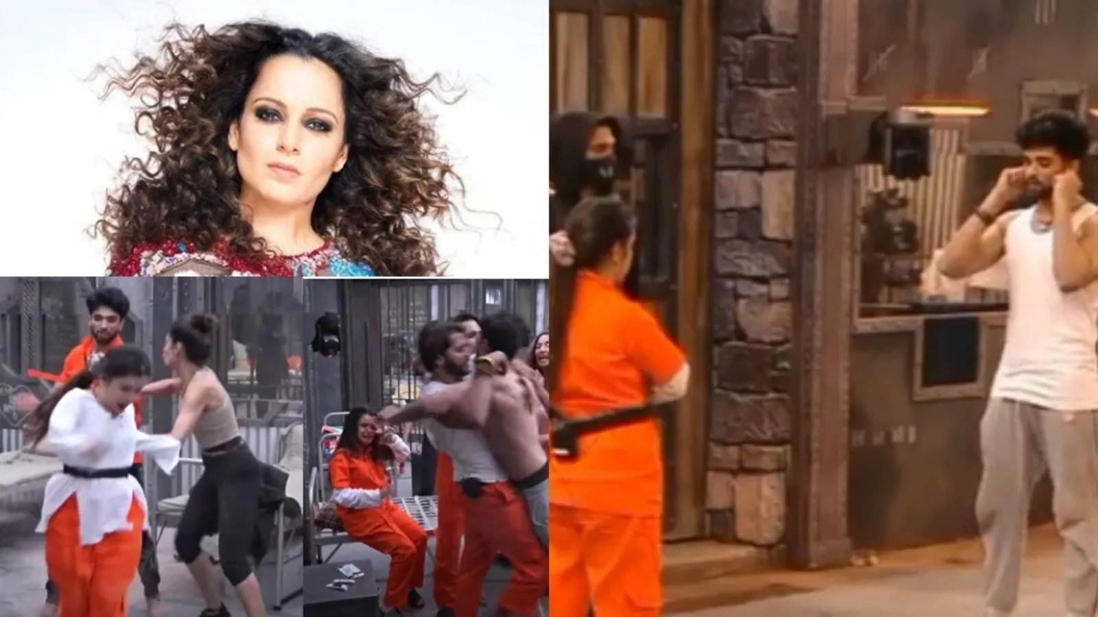 Kangana Ranaut reacts to Zeeshan Khan threatening, hitting Azma Fallah on Lock Upp: Violence against women unacceptable