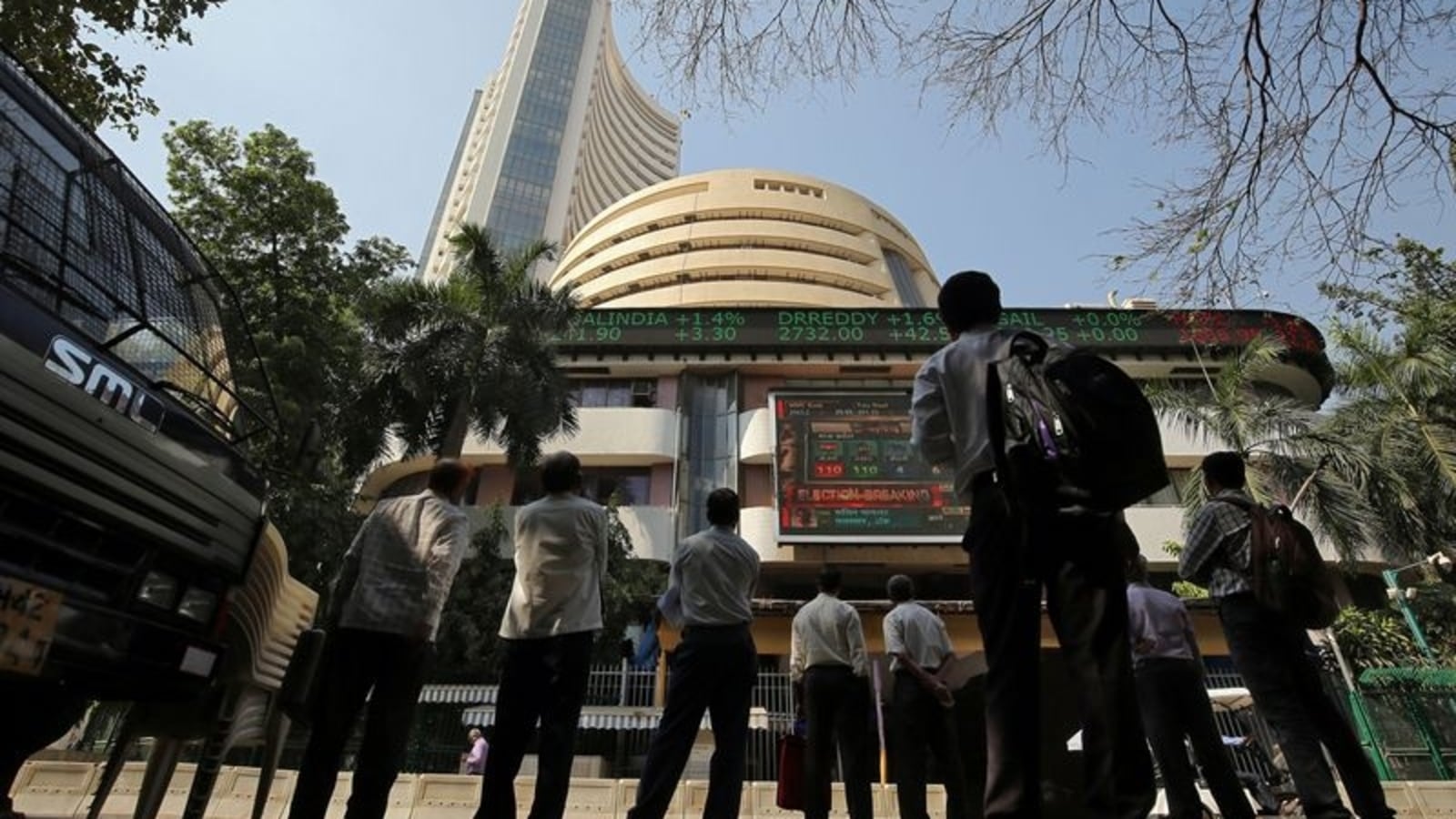 Markets end in red with Sensex down by 460 points; Nifty trades at 17,102