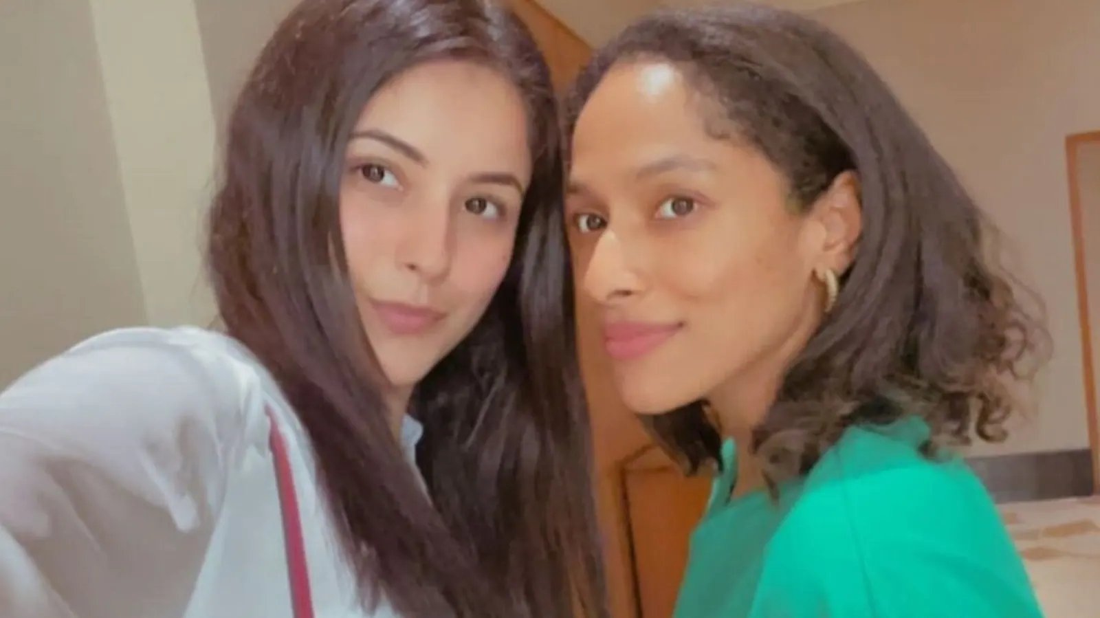 Masaba Gupta shares selfie with ‘sunshine girl’ Shehnaaz Gill, fans are hoping they are collaborating