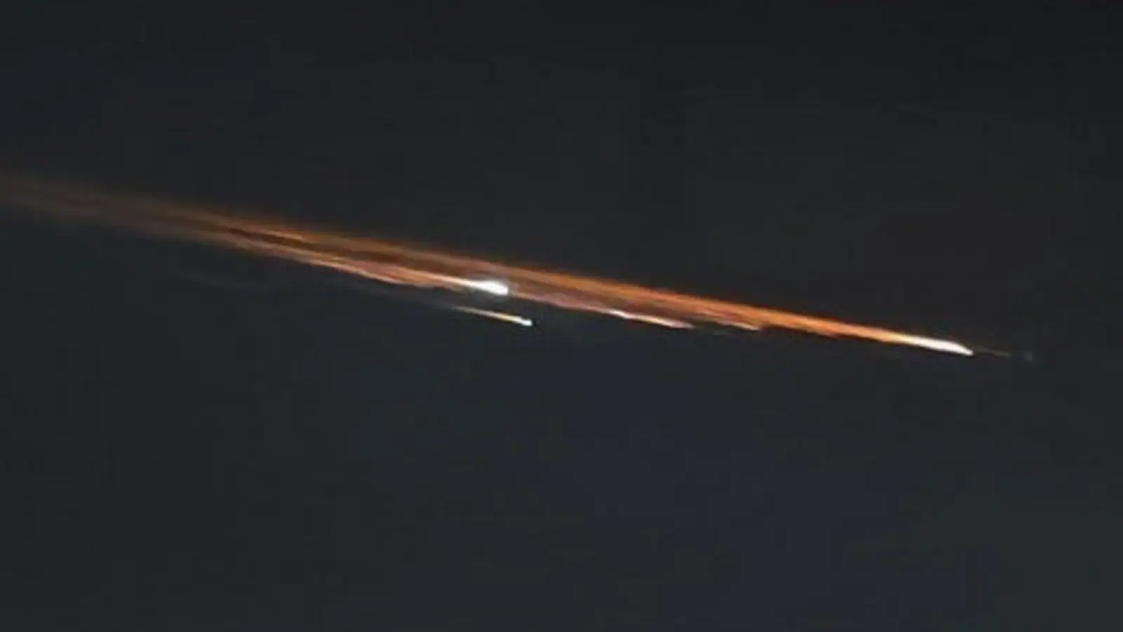 Meteor shower or space debris? Experts weigh in as blazing streaks light up