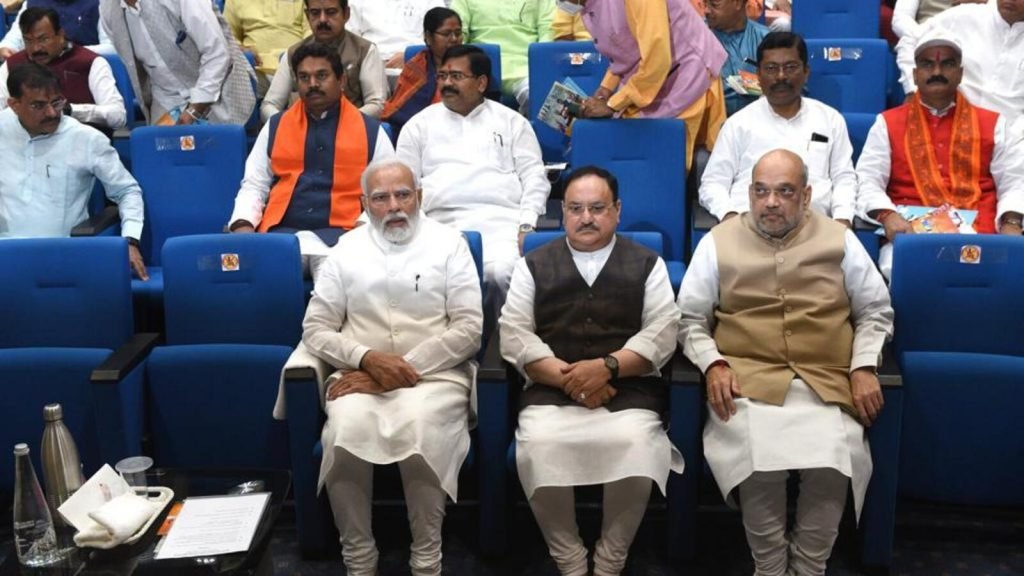 Modi urges BJP MPs to focus on ‘seva’, welfare
