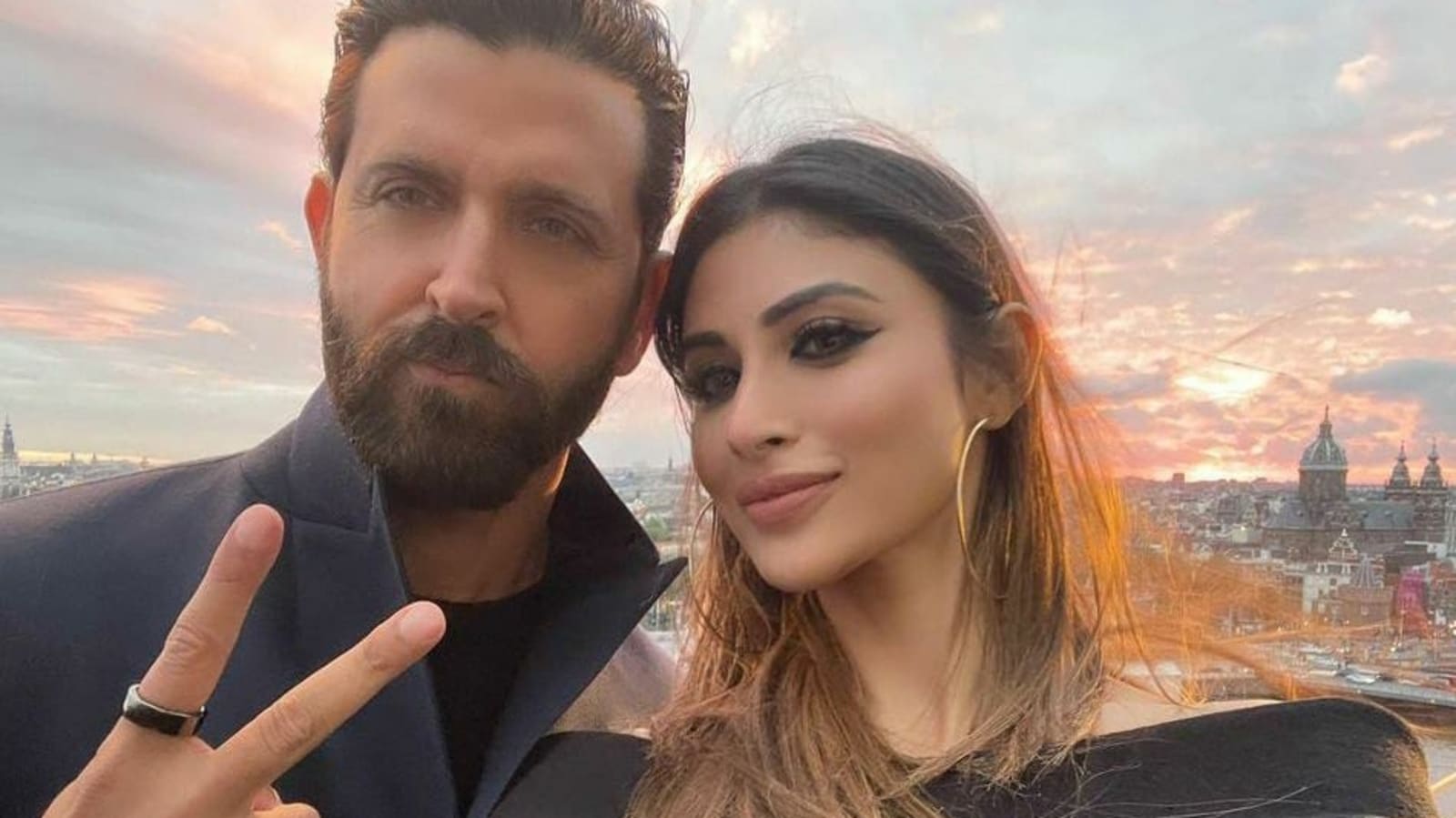 Mouni Roy shares selfie with ‘wonderful human’ Hrithik Roshan from ad shoot, fans want them cast together