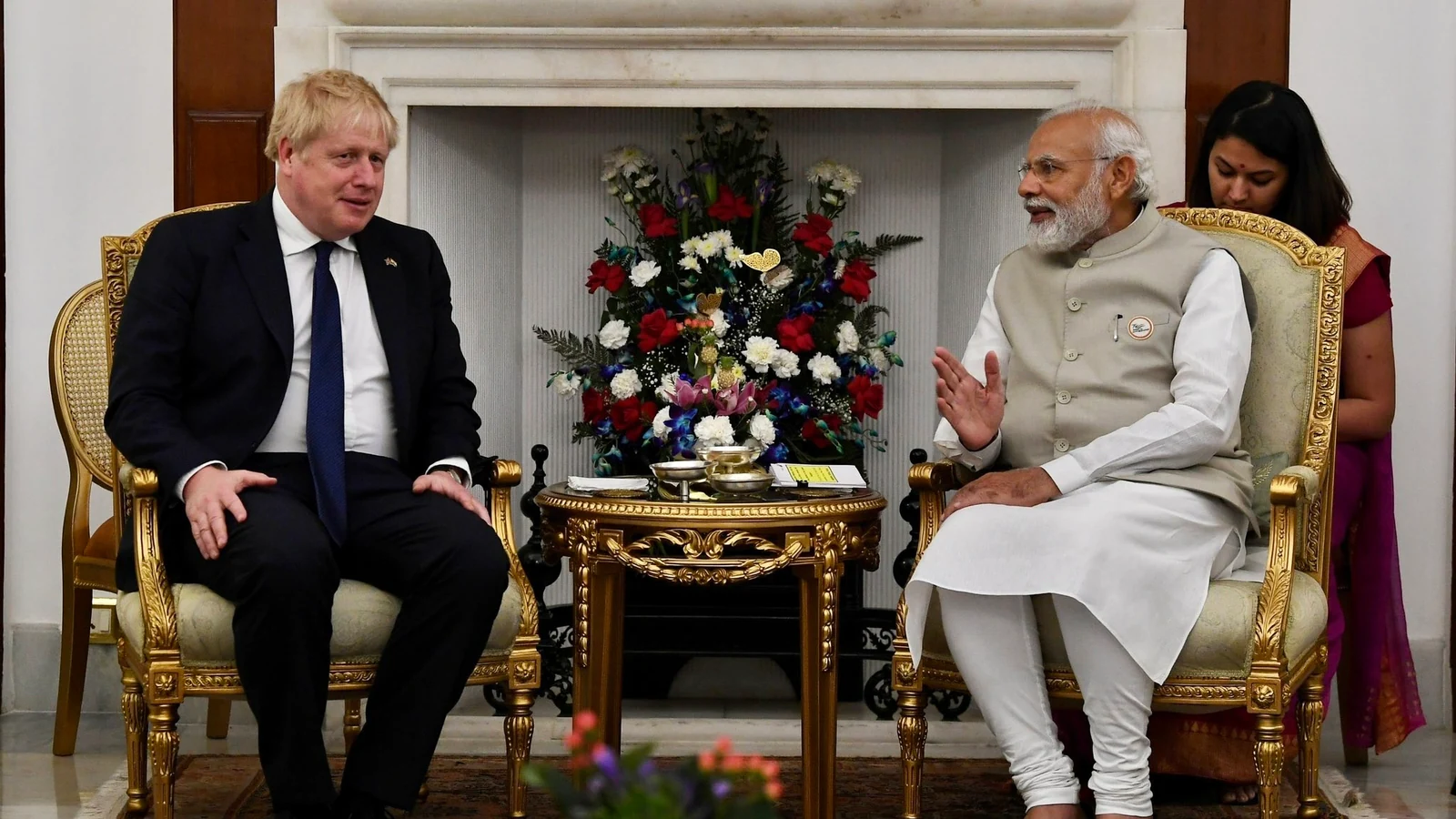 PM Modi, Boris Johnson begin talks on day 2 of UK PM’s India visit