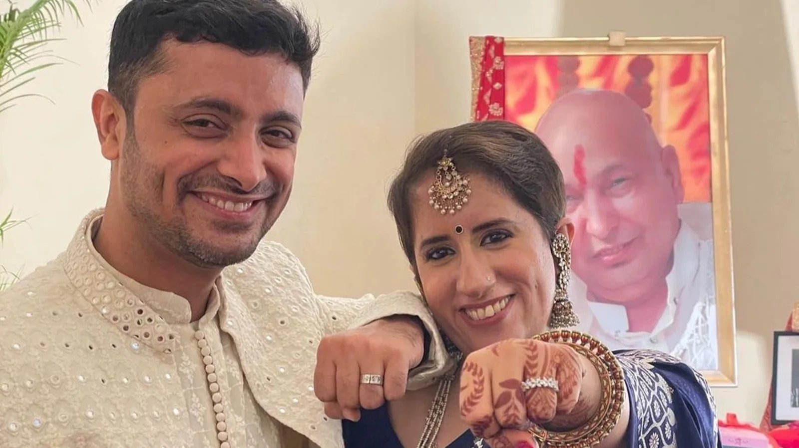Producer Guneet Monga engaged to businessman Sunny Kapoor, receives wishes from Dia Mirza, Rakul Preet Singh. See pics