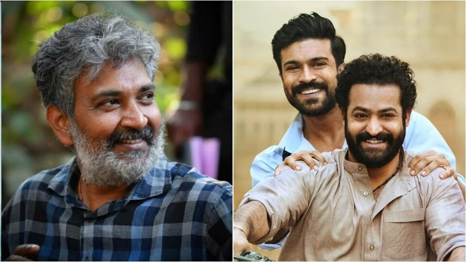RRR: SS Rajamouli on claims that Ram Charan got more screen time than Jr NTR: ‘He had more space in climax because…’