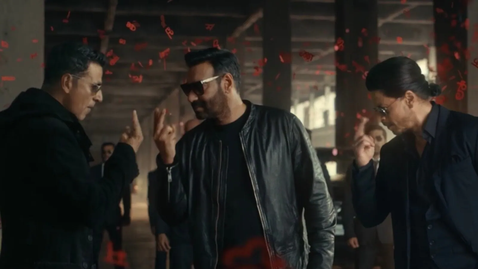 Shah Rukh Khan, Ajay Devgn welcome Akshay Kumar into their Vimal gang with new ad video. Watch
