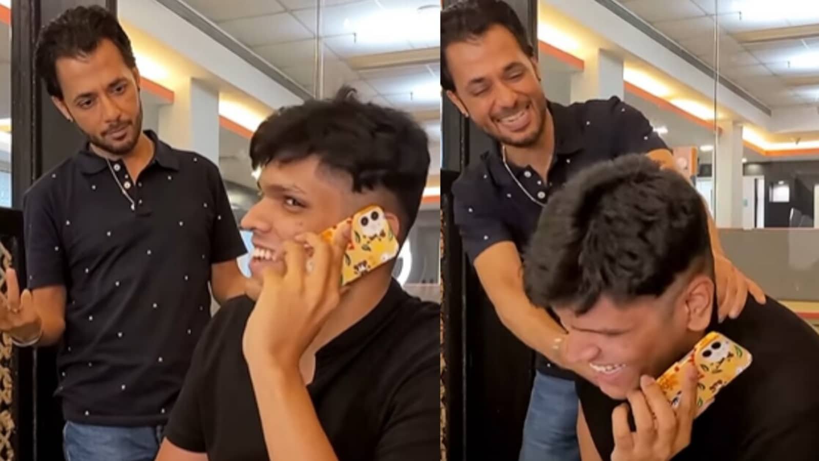 Shark Tank India’s Anupam Mittal reacts after YouTuber imitates him and says, ‘koi mujhe baat nahi karne deta’. Watch