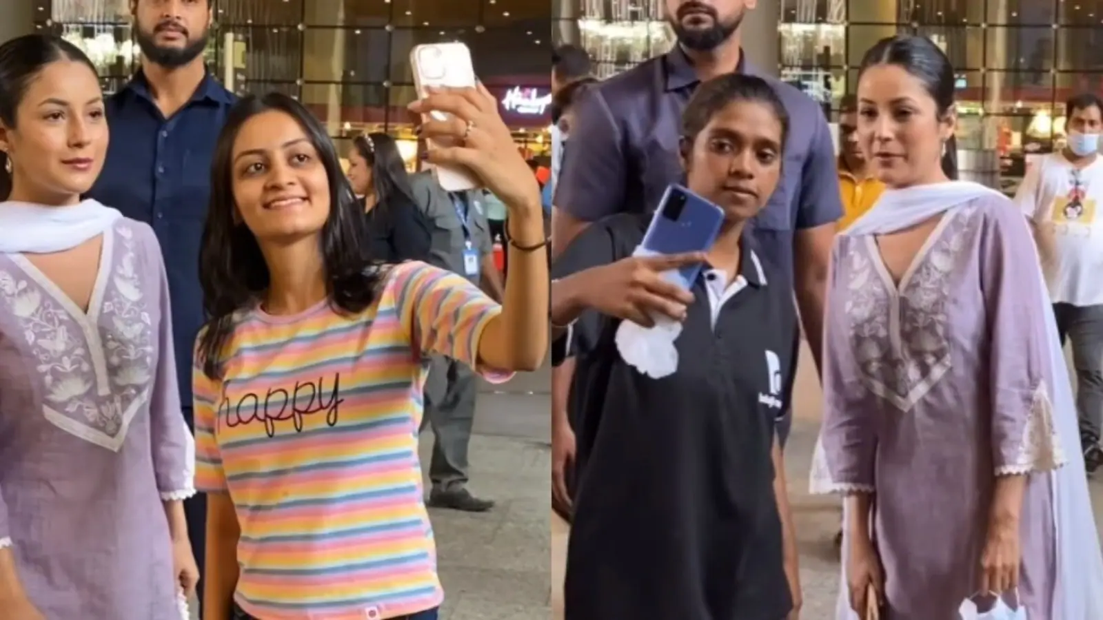 Shehnaaz Gill gets praises as she invites fans to click selfies with her at airport: ‘How humble and sweet’. Watch