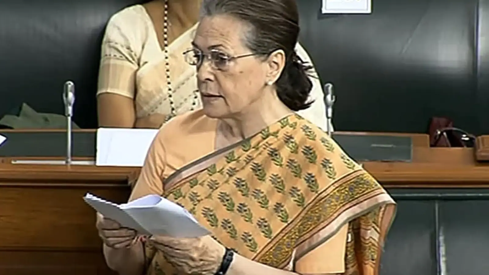 Sonia to chair key meet today; Oppn stir continues in House