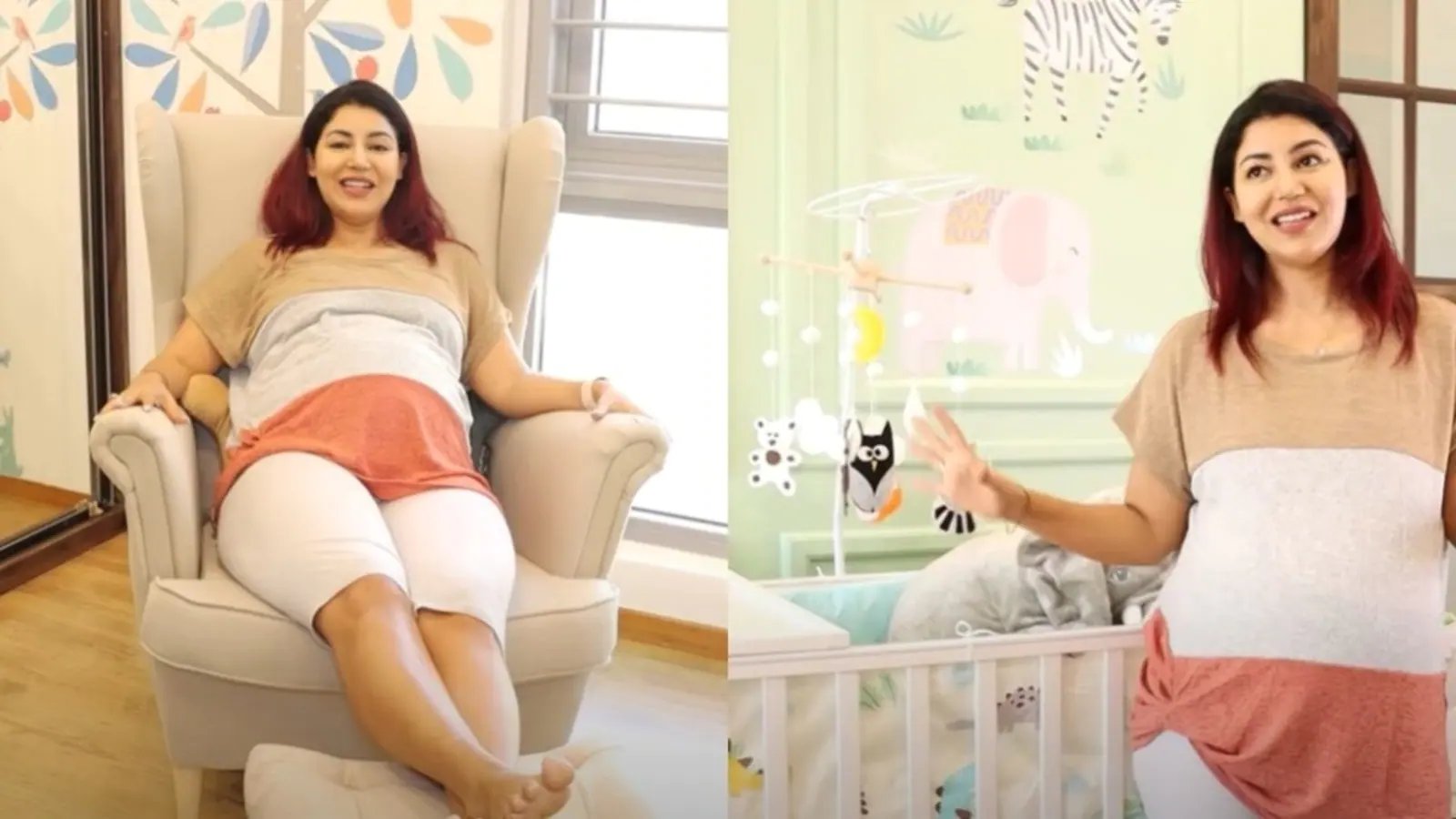 Step inside Debina Bonnerjee and Gurmeet Choudhary’s nursery for baby daughter with ‘futuristic cot’. Watch
