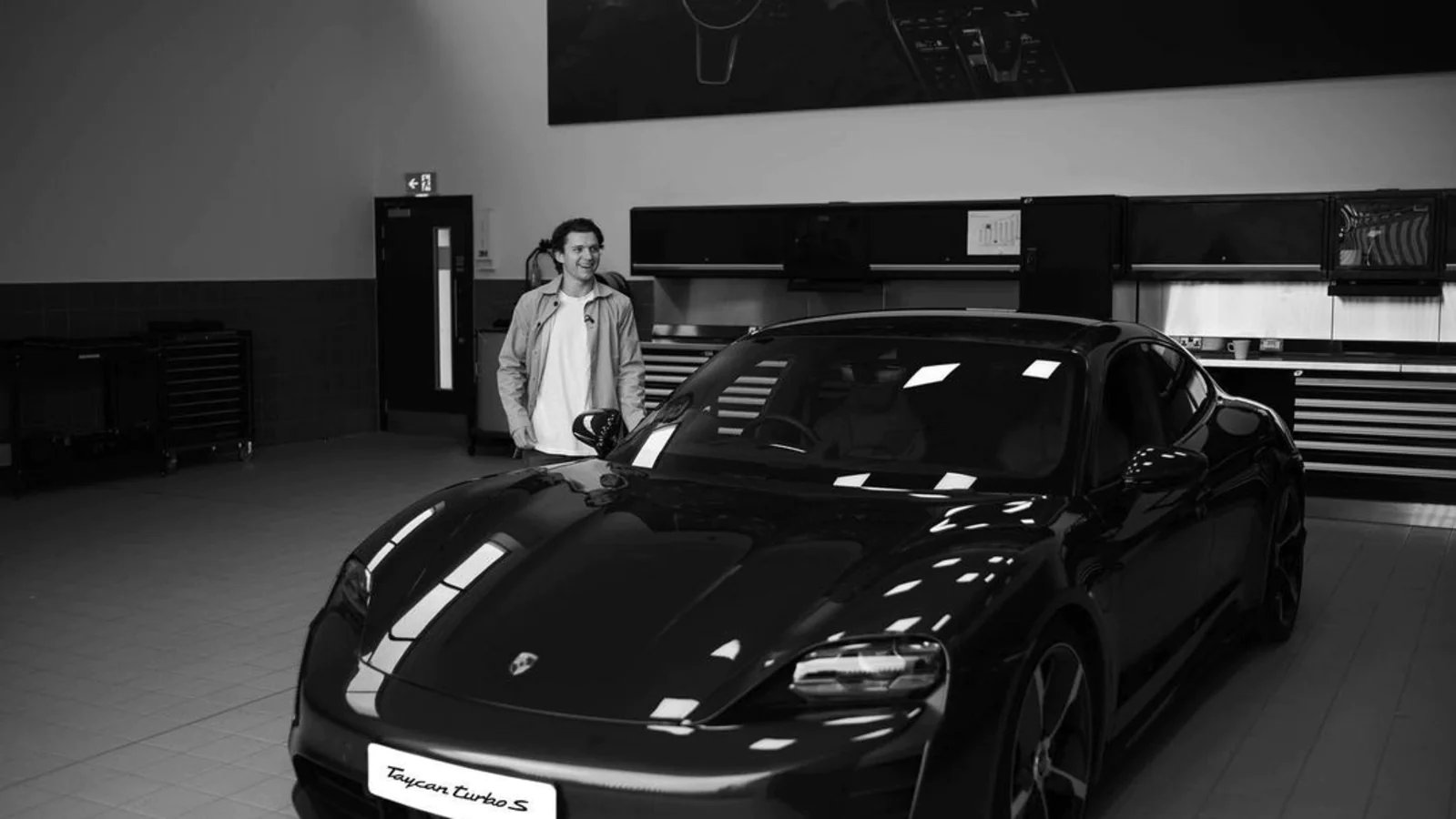 Tom Holland buys Porsche Taycan Turbo S worth ₹2.13 crore, fans call it ‘another beast in collection’. See details