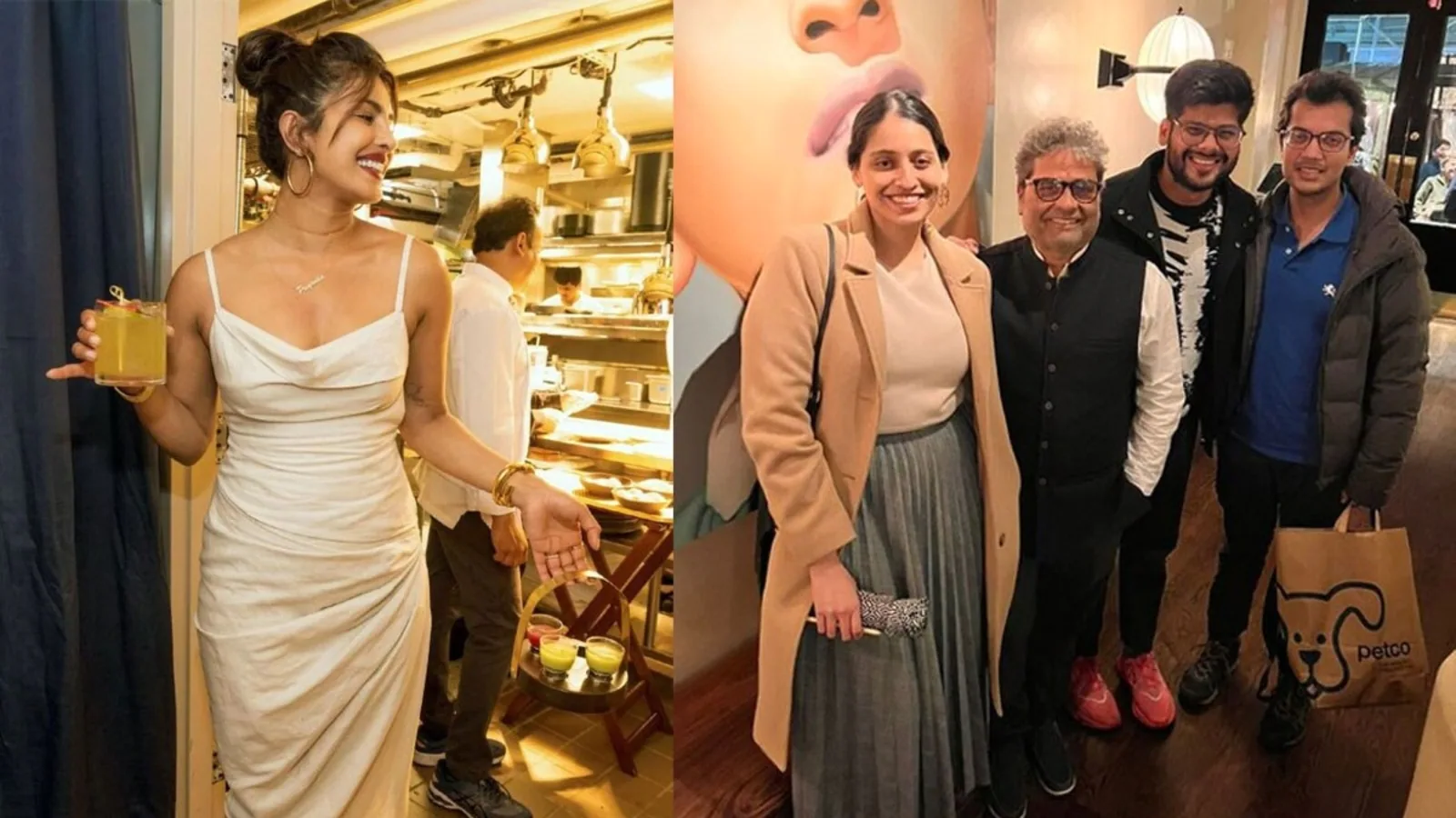 Vishal Bharadwaj praises ‘desi food with a twist’ as he visits Priyanka Chopra’s New York restaurant, she reacts