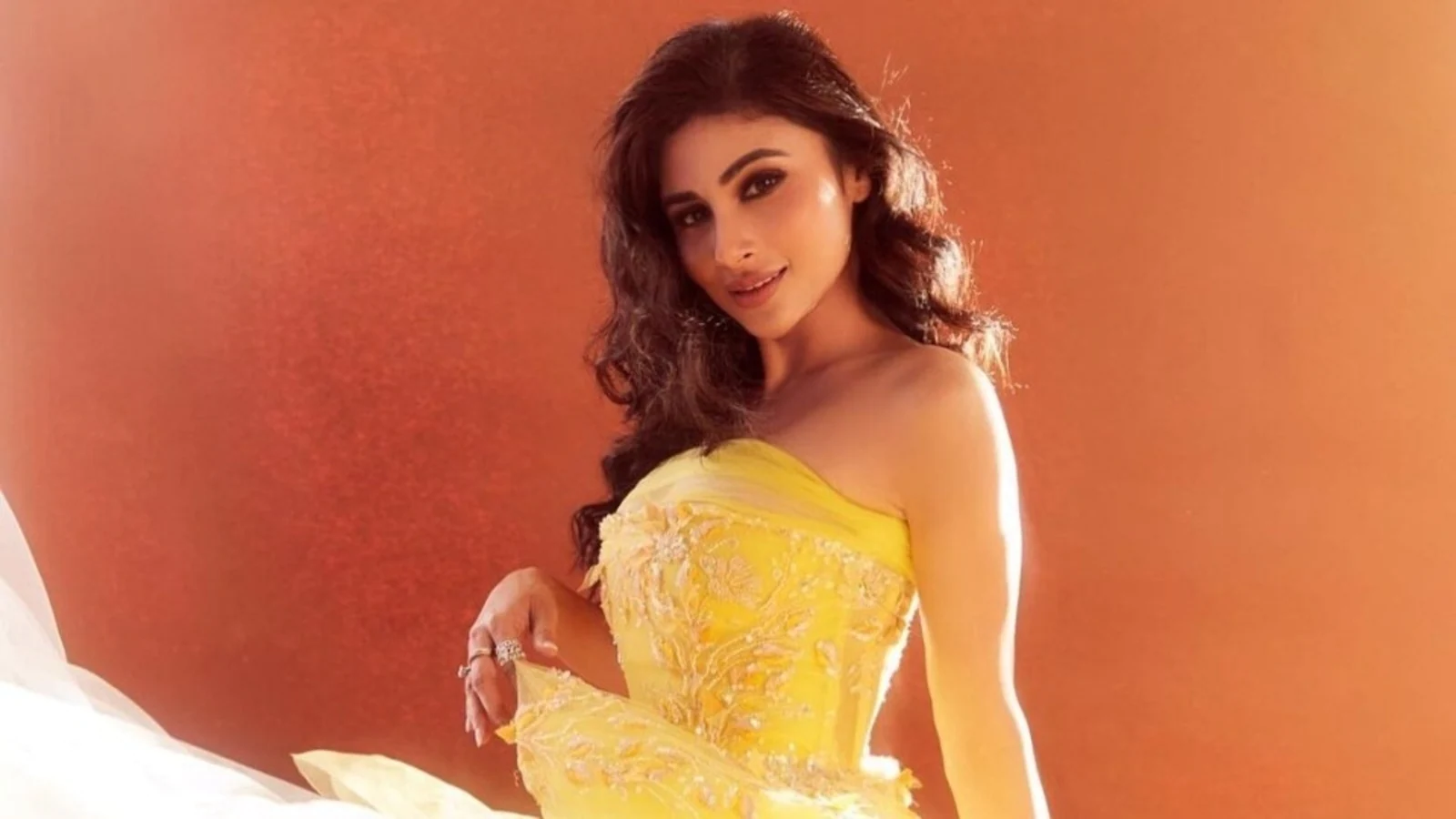 Mouni Roy looks oh-so-pretty in sunshine yellow gown worth ₹1 lakh: Check out dreamy pics inside