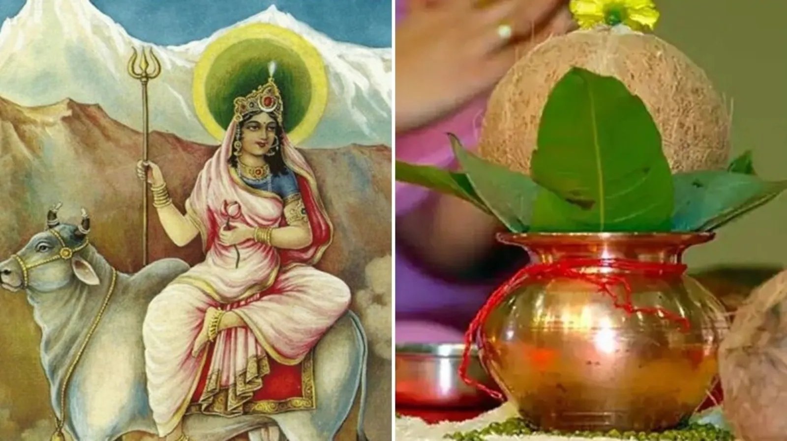 Chaitra Navratri Day 1: Maa Shailputri puja vidhi, samagri, mantra, ghatasthapana muhurat